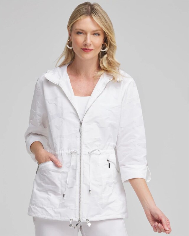 Zenergy Embossed Camo Anorak Jacket - image 1